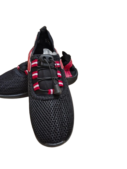 Zapato Agua Tenis Negro Rosa
